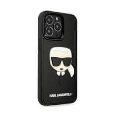 Karl Lagerfeld Karl Lagerfeld 3D Rubber Karl's Head - Kryt Na Iphone 13 Pro (Černý)