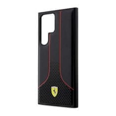 Ferrari Kolekce Ferrari Perforated 296P – Pouzdro Samsung Galaxy S23 Ultra (Černé)