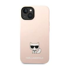 Karl Lagerfeld Karl Lagerfeld Choupette Body - Kryt Na Iphone 14 Plus (Světle Růžový)