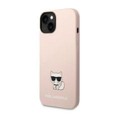 Karl Lagerfeld Karl Lagerfeld Choupette Body - Kryt Na Iphone 14 (Světle Růžový)