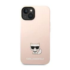 Karl Lagerfeld Karl Lagerfeld Choupette Body - Kryt Na Iphone 14 (Světle Růžový)