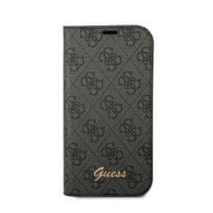 Guess Guess 4G Metal Camera Outline Booktype Case - Kryt Na Iphone 14 Plus (Černý)