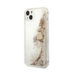 Guess Guess Liquid Glitter Charms - Kryt Na Iphone 14 Plus (Zlatý)