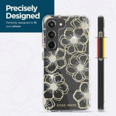case-mate Case-Mate Floral Gems - Samsung Galaxy S23 Pouzdro (Transparentní)