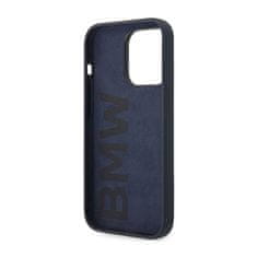 Bmw Bmw Liquid Silicone Case Metal Logo - Kryt Na Iphone 14 Pro (Granátový)