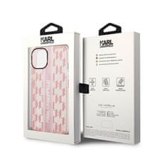 Karl Lagerfeld Karl Lagerfeld Mono Vertical Stripe - Kryt Na Iphone 14 Plus (Růžová)