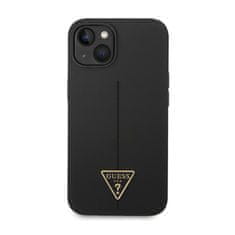 Guess Guess Silicone Triangle Logo - Kryt Na Iphone 14 Plus (Černý)