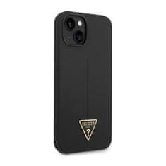 Guess Guess Silicone Triangle Logo - Kryt Na Iphone 14 Plus (Černý)
