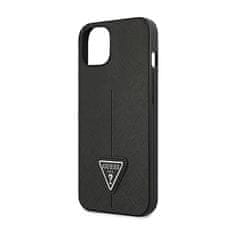 Guess Guess Saffiano Triangle Logo Case - Kryt Na Iphone 14 Plus (Černý)