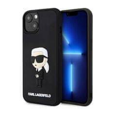 Karl Lagerfeld Karl Lagerfeld 3D Rubber Nft Ikonik - Kryt Na Iphone 14 (Černý)