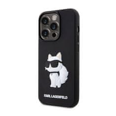 Karl Lagerfeld Karl Lagerfeld 3D Rubber Nft Choupette - Kryt Na Iphone 14 Pro Max (Černý)