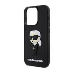 Karl Lagerfeld Karl Lagerfeld 3D Rubber Nft Ikonik - Kryt Na Iphone 14 Pro (Černý)