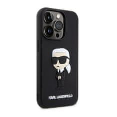 Karl Lagerfeld Karl Lagerfeld 3D Rubber Nft Ikonik - Kryt Na Iphone 14 Pro (Černý)