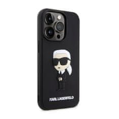 Karl Lagerfeld Karl Lagerfeld 3D Rubber Nft Ikonik - Kryt Na Iphone 14 Pro Max (Černý)