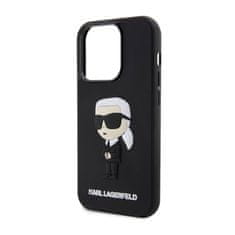 Karl Lagerfeld Karl Lagerfeld 3D Rubber Nft Ikonik - Kryt Na Iphone 14 Pro Max (Černý)
