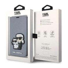 Karl Lagerfeld Karl Lagerfeld Booktype Nft Saffiano Karl & Choupette - Kryt Na Iphone 14 Pro