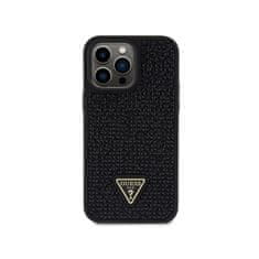 Guess Guess Rhinestone Triangle - Kryt Na Iphone 14 Pro Max (Černý)