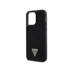 Guess Guess Rhinestone Triangle - Kryt Na Iphone 14 Pro Max (Černý)