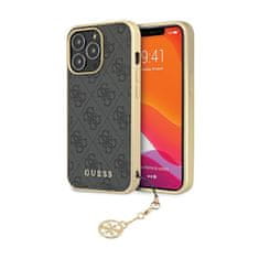 Guess Kolekce Guess 4G Charms – Pouzdro Na Iphone 14 Pro (Šedé)