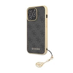 Guess Kolekce Guess 4G Charms – Pouzdro Na Iphone 14 Pro (Šedé)