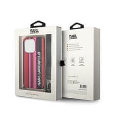 Karl Lagerfeld Karl Lagerfeld Color Stripes Strap - Kryt Na Iphone 14 Pro Max (Růžový)