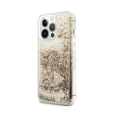 Guess Guess Liquid Glitter Charms – Pouzdro Iphone 13 Pro Max (Zlaté)