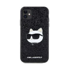 Karl Lagerfeld Karl Lagerfeld Nft Glitter Choupette Patch - Kryt Na Iphone 11 (Černý)