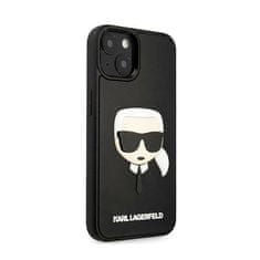 Karl Lagerfeld Karl Lagerfeld 3D Rubber Karl`s Head - Kryt Na Iphone 14 (Černý)