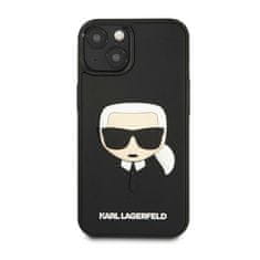 Karl Lagerfeld Karl Lagerfeld 3D Rubber Karl`s Head - Kryt Na Iphone 14 (Černý)