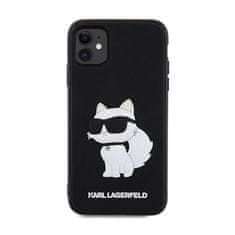 Karl Lagerfeld Karl Lagerfeld 3D Rubber Nft Choupette - Kryt Na Iphone 11 (Černý)