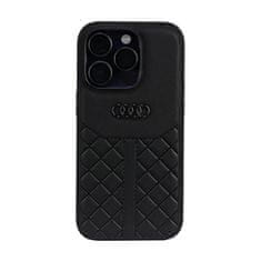 Originální Kůže Audi – Pouzdro Na Iphone 14 Pro (Černé)