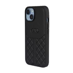 Audi Originální Kůže Audi – Pouzdro Na Iphone 14 (Černé)