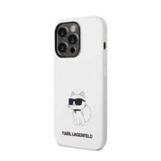 Karl Lagerfeld Karl Lagerfeld Silicone Nft Choupette - Kryt Na Iphone 14 Pro (Bílý)