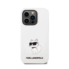 Karl Lagerfeld Karl Lagerfeld Silicone Nft Choupette - Kryt Na Iphone 14 Pro (Bílý)