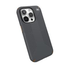 Speck Speck Presidio2 Grip – Pouzdro Na Iphone 15 Pro (Uhlově Šedá / Studená Bronzová / Wh