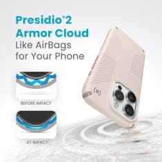 Speck Speck Presidio2 Grip – Pouzdro Na Iphone 15 Pro (Bleached Bone / Heirloom Gold /