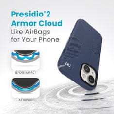 Speck Speck Presidio2 Grip – Pouzdro Na Iphone 15 / Iphone 14 / Iphone 13 (Coastal Blue