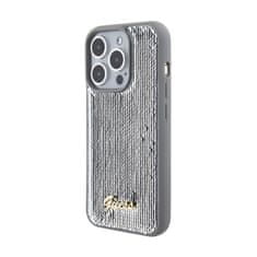 Guess Guess Sequin Script Metal - Kryt Na Iphone 15 Pro Max (Stříbrný)