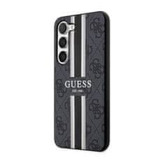 Guess Guess 4G Printed Stripe - Samsung Galaxy S23 Pouzdro (Černé)