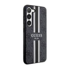 Guess Guess 4G Printed Stripe - Samsung Galaxy S23 Pouzdro (Černé)