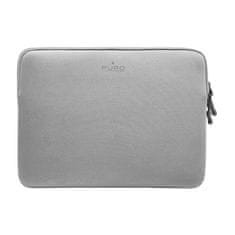 Puro Puro Scudo Sleeve - Pouzdro Na Macbook Pro 14" / Notebook 13" (Stříbrná)