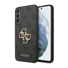 Guess Guess 4G Big Metal Logo - Samsung Galaxy S23+ Pouzdro (Šedá)