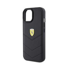 Ferrari Ferrari Quilted Metal Logo - Kryt Na Iphone 15 (Černý)