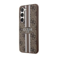 Guess Guess 4G Printed Stripe - Samsung Galaxy S23 Pouzdro (Hnědá)