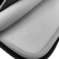 Puro Puro Scudo Sleeve - Pouzdro Na Macbook Pro 14" / Notebook 13" (Stříbrná)