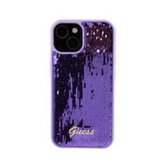 Guess Guess Sequin Script Metal - Kryt Na Iphone 15 (Fialový)