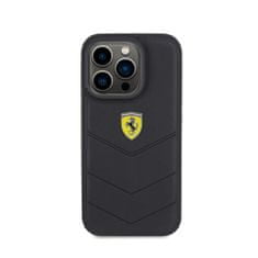 Ferrari Ferrari Quilted Metal Logo - Kryt Na Iphone 15 Pro (Černý)