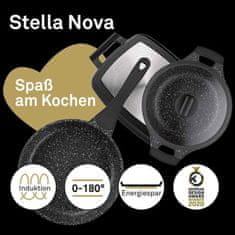 Kela Rendlík s nepřilnavým povrchem a poklicí STELLA NOVA 16 cm KL-12225