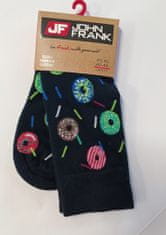 John Frank Pánské ponožky JFLSFUN151, Černá, UNI