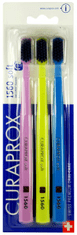 Curaprox CS1560 Zubní kartáček soft, 3 ks Barva: Růžová, žlutá, modrá